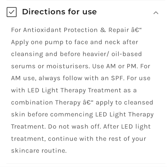 ✨️SEALED✨️ Maysama Green Rooibos Serum Light - Picture 10 of 12